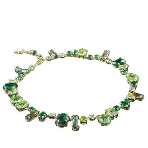 SWAROVSKI Green Gema necklace (mixed cuts)